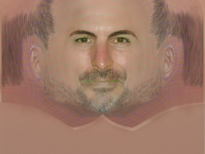 Steve Job Head - Low poly head for game Modèle 3D