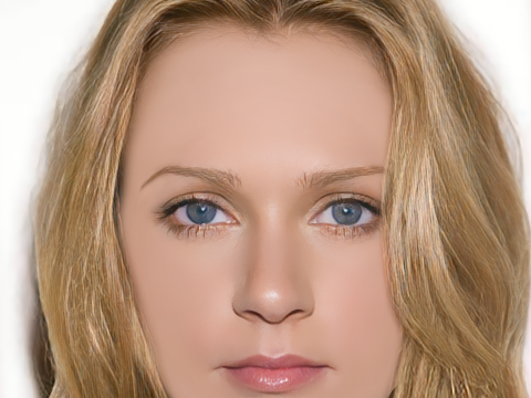 A J Cook Head - No Hair - Low poly head for game 3D 模型