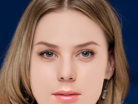 Abbie Cornish Head - No Hair - Low poly head for game 3D Model