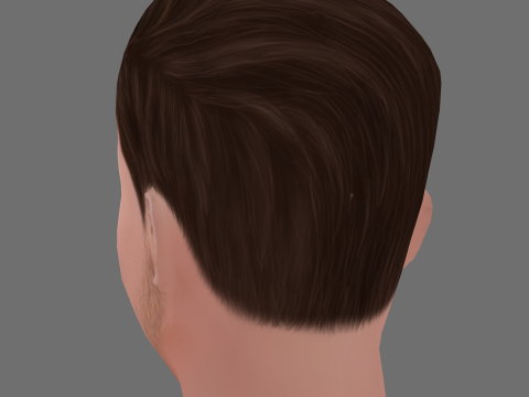 MrBeast - Jimmy- Donaldson Head - Low poly head for game 3D Модель