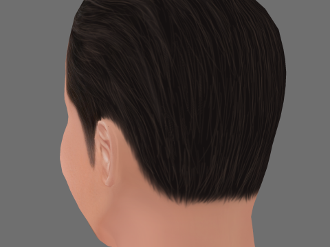 Leigh Whannell Head - Low poly head for game 3D 模型