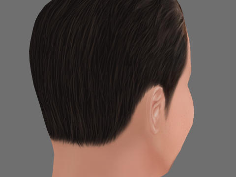 Leigh Whannell Head - Low poly head for game 3D 模型