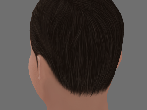 Stephen Graham Head - Low poly head for game Modelo 3D