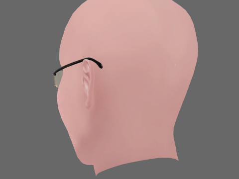 Matt Lucas Head - Low poly head for game 3D 模型