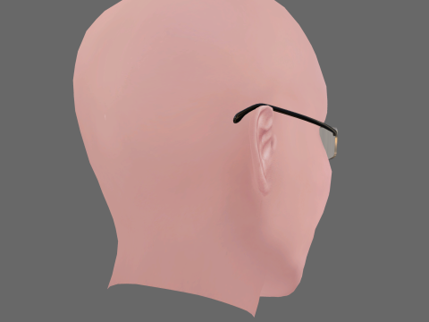 Matt Lucas Head - Low poly head for game 3D 模型