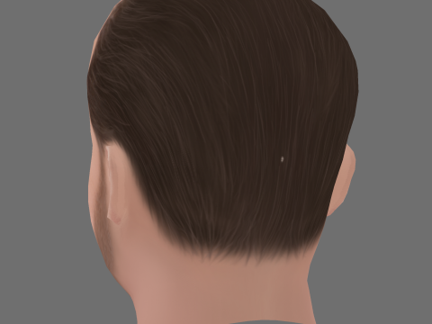 Rory McCann Head - Low poly head for game 3D Model