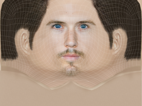 Spencer Treat Clark Head - Low poly head for game Modelo 3D