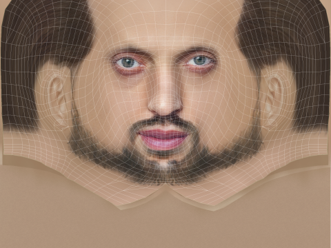Preslav Shipkaliev Head - Low poly head for game 3D Model
