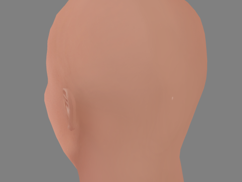 Yuri Kolokolnikov Head - Low poly head for game 3D Model