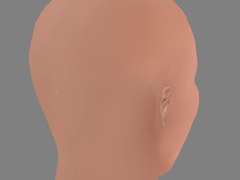 Yuri Kolokolnikov Head - Low poly head for game 3D Model
