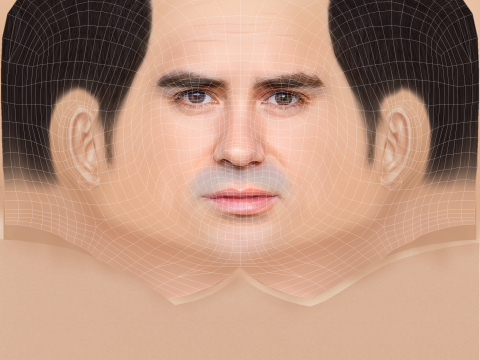 Joseph Balderrama Head - Low poly head for game 3D Model