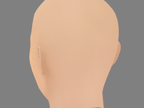Alycia Debnam-Carey Head - No Hair - Low poly head for game 3D Модель