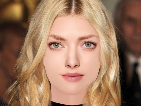 Amanda Seyfried Head - No Hair - Low poly head for game 3D मॉडल