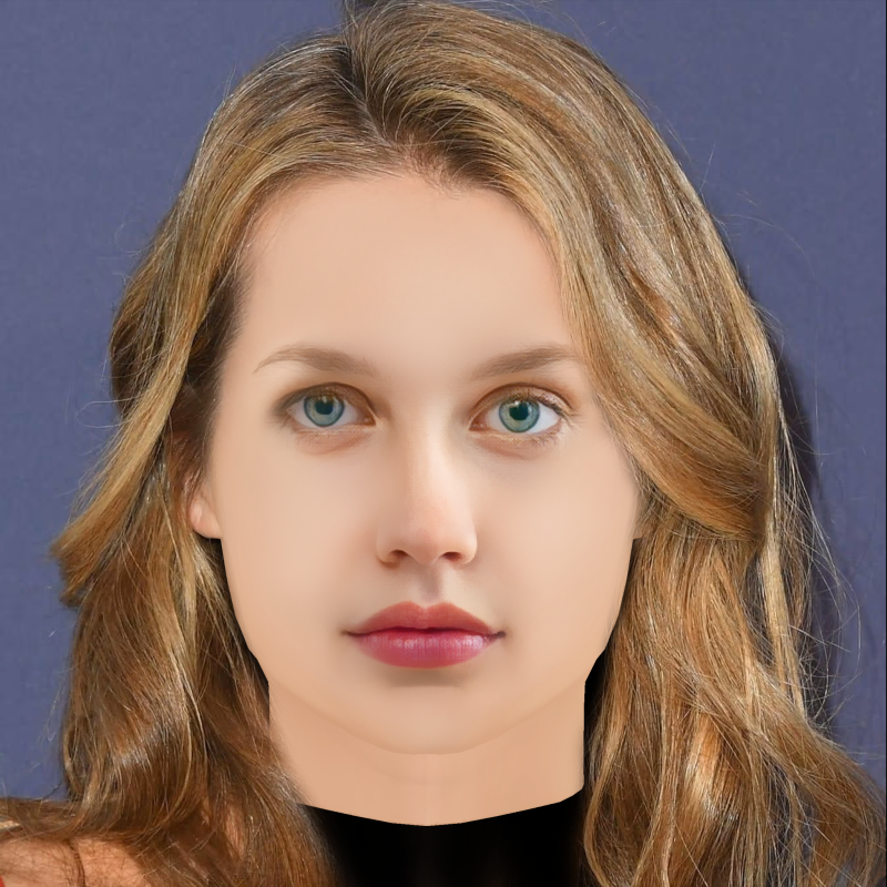 Angourie Rice Head - No Hair - Low poly head for game 3Dモデル .c4d .max .obj .3ds .fbx .stl .blend