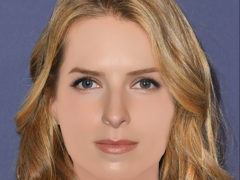 Anna Kendrick Head - No Hair - Low poly head for game 3Dモデル