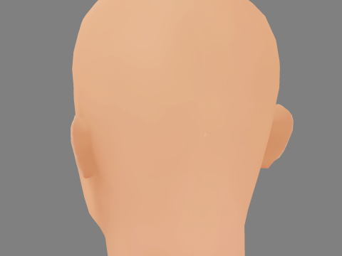Anya Chalotra Head - No Hair - Low poly head for game 3D 模型