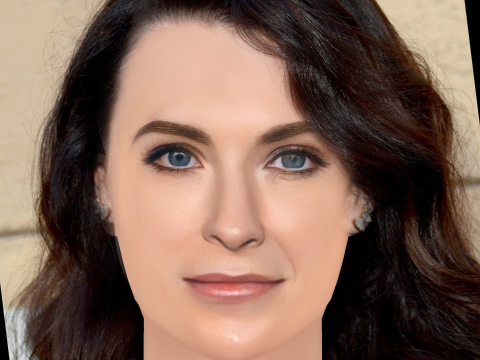 Bridget Regan Head - No Hair - Low poly head for game 3D Model
