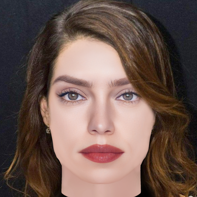 Daisy Ridley Head - No Hair - Low poly head for game Modèle 3D .c4d .max .obj .3ds .fbx .stl .blend