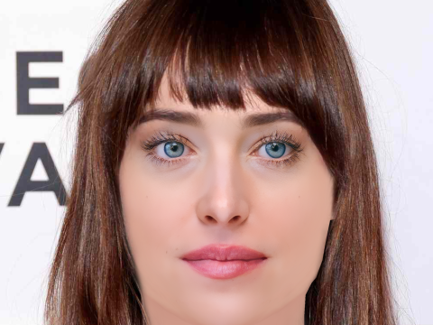 Dakota Johnson Head - No Hair - Low poly head for game 3D Model