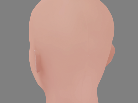 Eiza Gonzalez Head - No Hair - Low poly head for game 3D Model