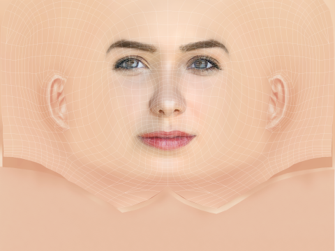 Haley Lu Richardson Head - No Hair - Low poly head for game 3D Model