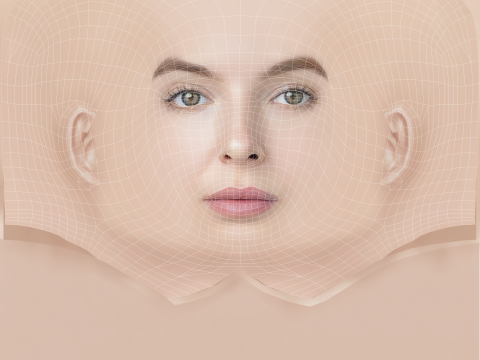 Jodie Comer Head - No Hair - Low poly head for game 3D Model