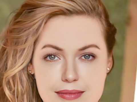 Connie Nielsen Head - No Hair - Low poly head for game 3Dモデル