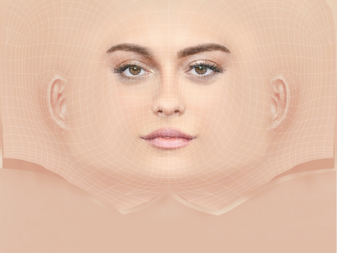 Bebe Rexha Head - No Hair - Low poly head for game Model 3D