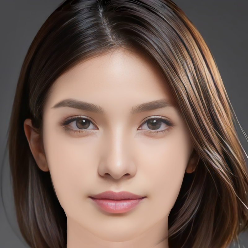 Beautiful Girl Head 04 - No Hair - Low poly head for game 3D 모델 .c4d .max .obj .3ds .fbx .stl .blend