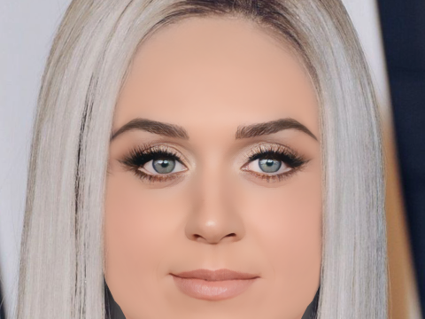 Katy Perry Head - No Hair - Low poly head for game 3D-Modell