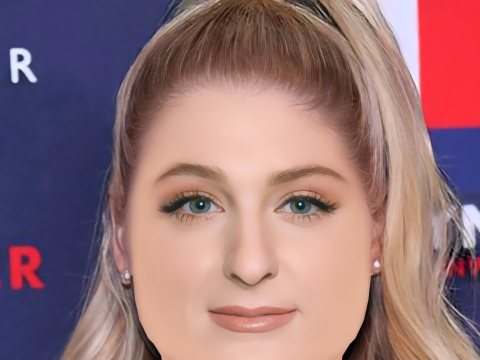 Meghan Trainor Head - No Hair - Low poly head for game 3D Model