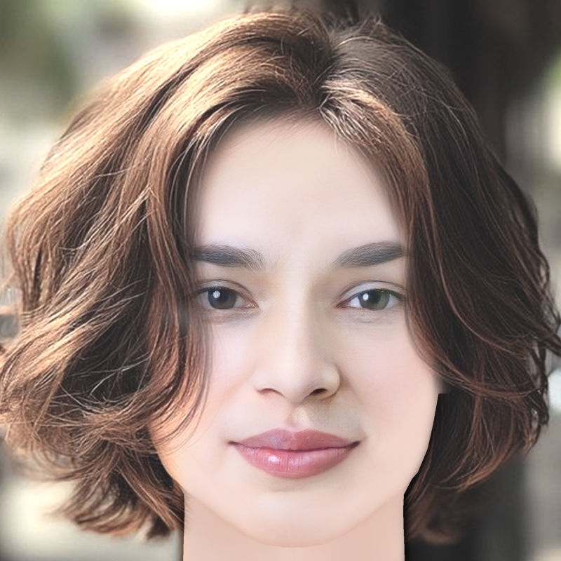 Norah Jones Head - No Hair - Low poly head for game 3Dモデル .c4d .max .obj .3ds .fbx .stl .blend