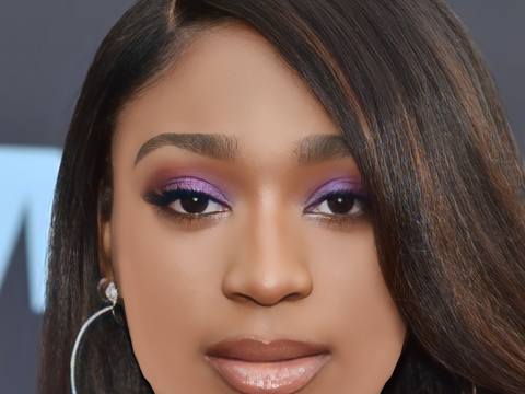 Normani Head - No Hair - Low poly head for game 3D Model