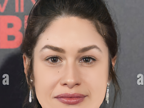 Aida Folch Head - No Hair - Low poly head for game 3D Model