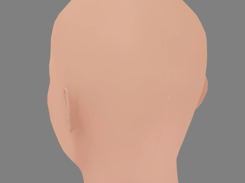 Aimee Lou Wood Head - No Hair - Low poly head for game 3D मॉडल