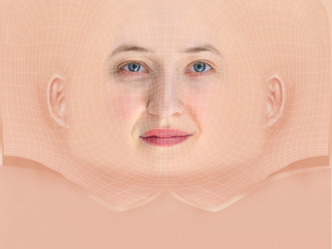 Alba Rohrwacher Head - No Hair - Low poly head for game Modelo 3D