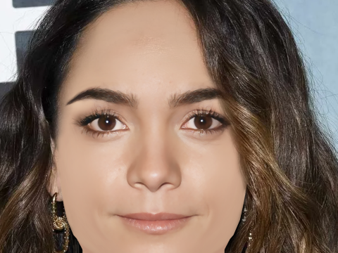Alice Braga Head - No Hair - Low poly head for game 3D Model