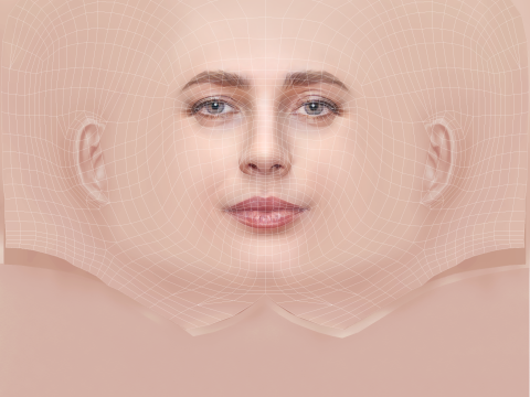 Yuliya Snigir Head - No Hair - Low poly head for game 3D Model