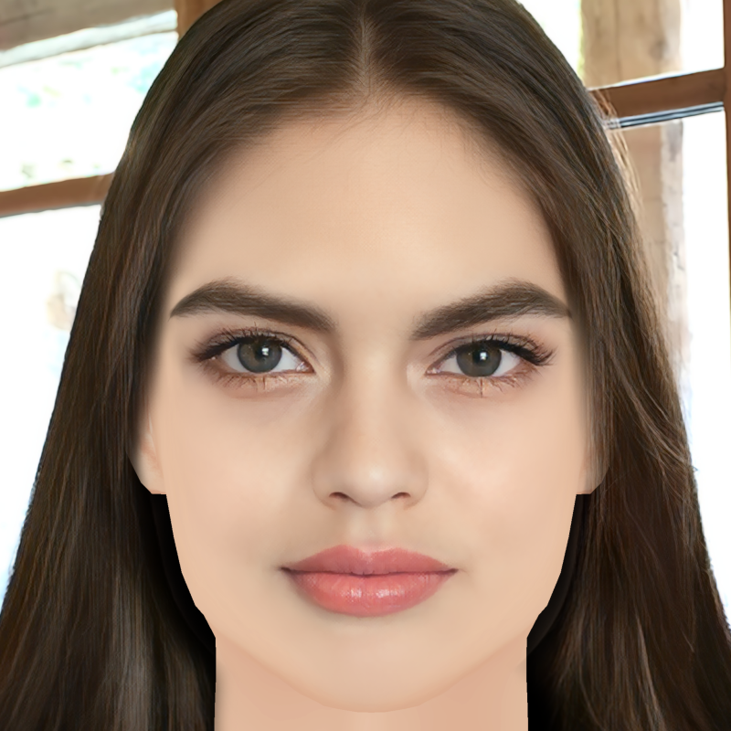 Vladislava Evtushenko Head - No Hair - Low poly head for game 3D 模型 .c4d .max .obj .3ds .fbx .stl .blend