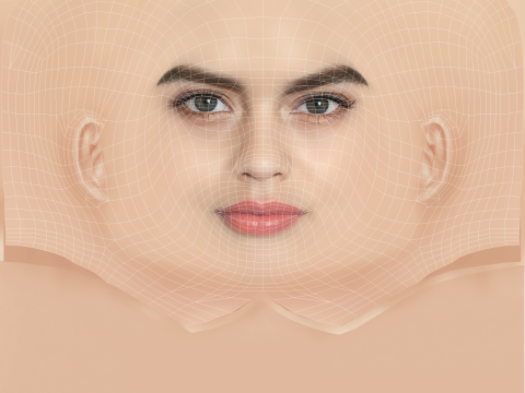 Vladislava Evtushenko Head - No Hair - Low poly head for game 3D 模型