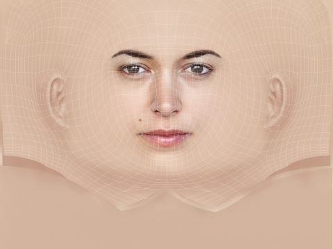 Vimala Pons Head - No Hair - Low poly head for game 3Dモデル