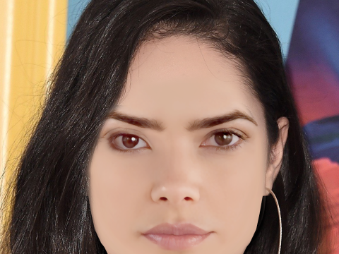 Vanessa Giacomo Head - No Hair - Low poly head for game 3Dモデル
