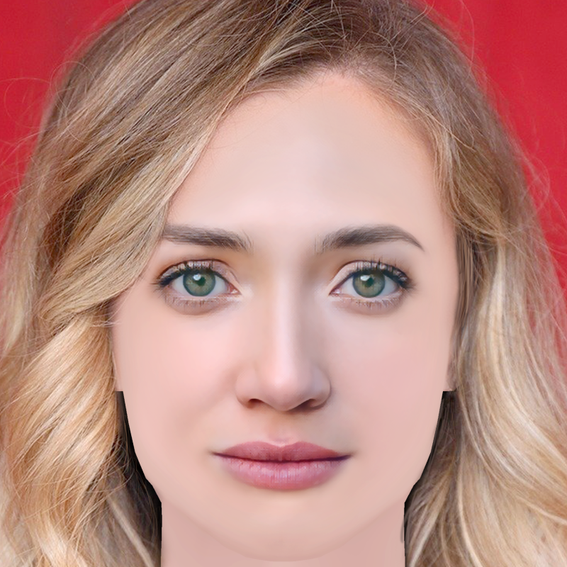Tilly Keeper Head - No Hair - Low poly head for game Model 3D .c4d .max .obj .3ds .fbx .stl .blend