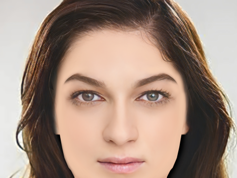 Sydney Meyer Head - No Hair - Low poly head for game 3D Model