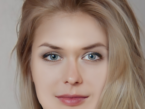 Sofya Shutkina Head - No Hair - Low poly head for game 3D Model