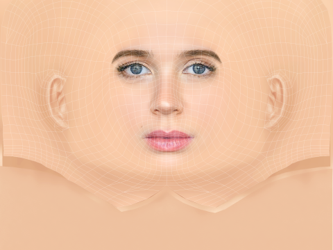 Sarah Fisher Head - No Hair - Low poly head for game 3D Model