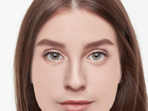 Sara Jimenez Head - No Hair - Low poly head for game 3D Модель