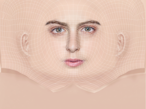 Regina Pavon Head - No Hair - Low poly head for game 3D 模型