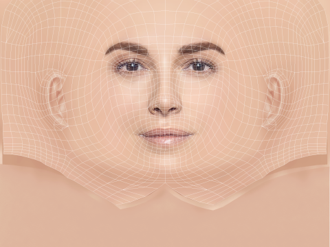 Regina Blandon Head - No Hair - Low poly head for game Modèle 3D