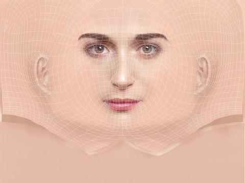 Pilar Fogliati Head - No Hair - Low poly head for game 3D Model